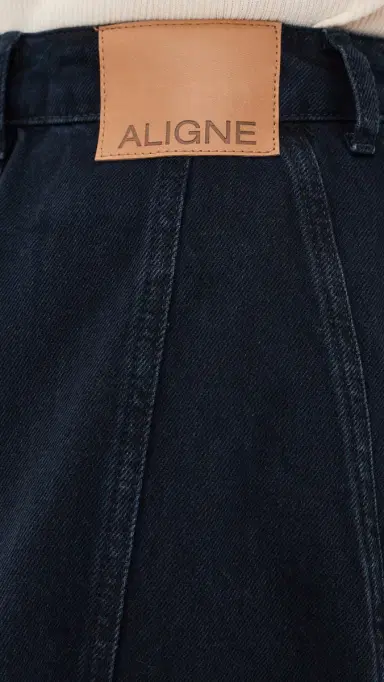 ALIGNE Lana Denim Midi Skirt Blue Black | Thumbnail 6 ALIGNE Lana Denim Midi Skirt Blue Black | Thumbnail 6