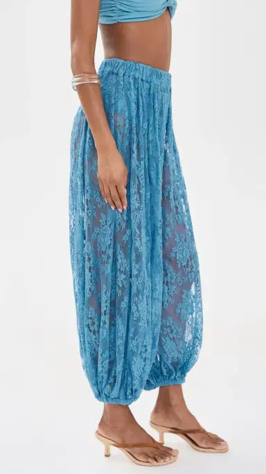 Sea Carmella Lace Balloon Pants Blue | Thumbnail 4 Sea Carmella Lace Balloon Pants Blue | Thumbnail 4