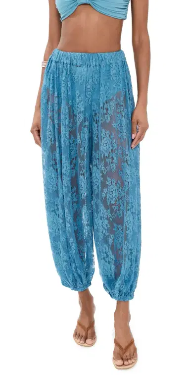 Sea Carmella Lace Balloon Pants Blue | Thumbnail 1 Sea Carmella Lace Balloon Pants Blue | Thumbnail 1