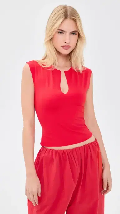 LIONESS Tribeca Top Red | Thumbnail 2 LIONESS Tribeca Top Red | Thumbnail 2