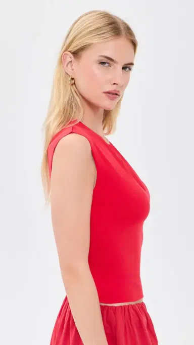 LIONESS Tribeca Top Red | Thumbnail 4 LIONESS Tribeca Top Red | Thumbnail 4