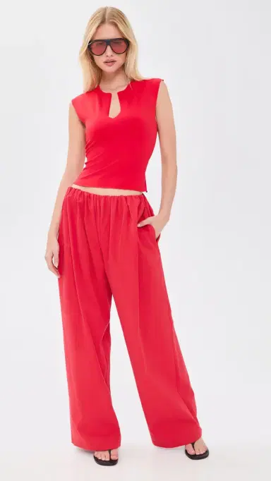 LIONESS Tribeca Top Red | Thumbnail 5 LIONESS Tribeca Top Red | Thumbnail 5