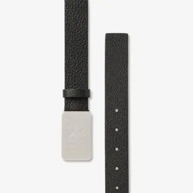 Fendi Belt with a square buckle engraved with the 1925 logo | Thumbnail 2 Fendi Belt with a square buckle engraved with the 1925 logo | Thumbnail 2