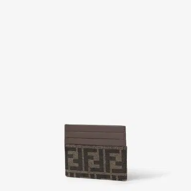 Fendi Ff Jacquard Card Holder | Thumbnail 2 Fendi Ff Jacquard Card Holder | Thumbnail 2