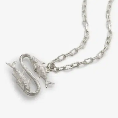 Fendi Zodiac Pisces Necklace | Thumbnail 2 Fendi Zodiac Pisces Necklace | Thumbnail 2