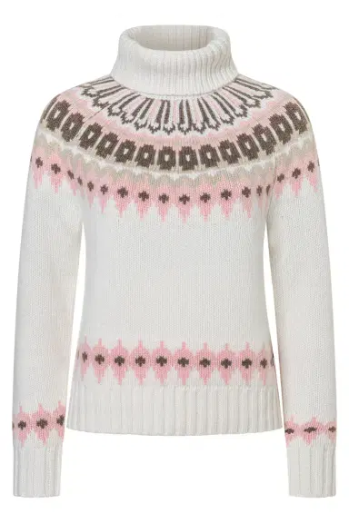 Bogner Ingrid Turtleneck Sweater - Mary Rose | Thumbnail 1 Bogner Ingrid Turtleneck Sweater - Mary Rose | Thumbnail 1