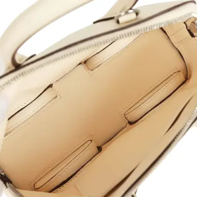 HERMÈS Hermes Bolide On Wheels 1923 Nata, Orange Epsom Palladium Hardware | Thumbnail 8 HERMÈS Hermes Bolide On Wheels 1923 Nata, Orange Epsom Palladium Hardware | Thumbnail 8