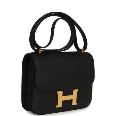 HERMÈS Hermes Constance 18 Black Epsom Gold Hardware | Thumbnail 2 HERMÈS Hermes Constance 18 Black Epsom Gold Hardware | Thumbnail 2
