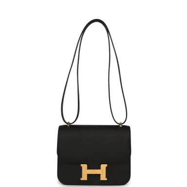 HERMÈS Hermes Constance 18 Black Epsom Gold Hardware | Thumbnail 7 HERMÈS Hermes Constance 18 Black Epsom Gold Hardware | Thumbnail 7