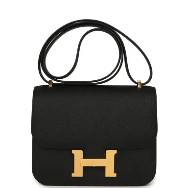 HERMÈS Hermes Constance 18 Black Epsom Gold Hardware | Thumbnail 1 HERMÈS Hermes Constance 18 Black Epsom Gold Hardware | Thumbnail 1