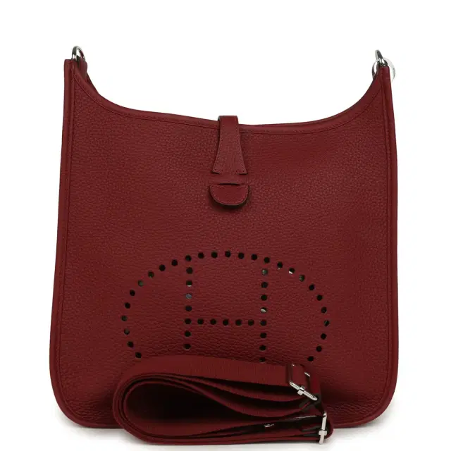 Hermes Evelyne III PM Rouge H Clemence Gold Hardware Hermes Evelyne III PM Rouge H Clemence Gold Hardware