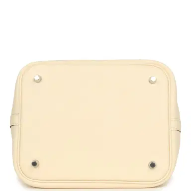 HERMÈS Hermes Picotin Lock 22 Nata Clemence Palladium Hardware | Thumbnail 6 HERMÈS Hermes Picotin Lock 22 Nata Clemence Palladium Hardware | Thumbnail 6