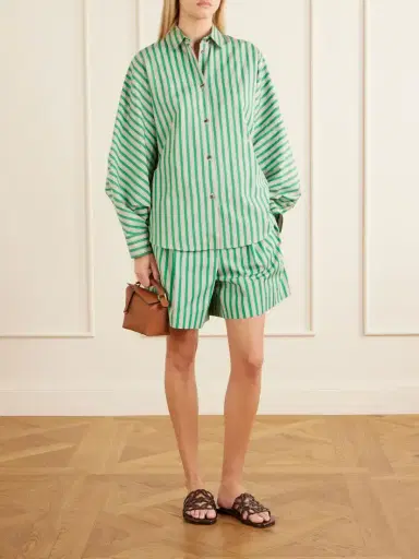 Loewe Petal Anagram Croc-effect Leather Slides | Thumbnail 4 Loewe Petal Anagram Croc-effect Leather Slides | Thumbnail 4
