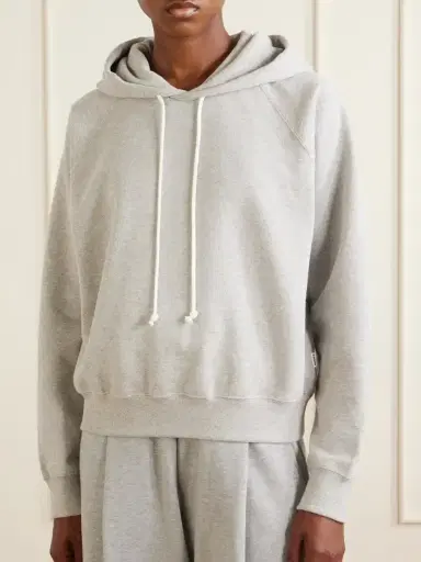 Jil Sander Cropped Cotton-jersey Hoodie | Thumbnail 3 Jil Sander Cropped Cotton-jersey Hoodie | Thumbnail 3
