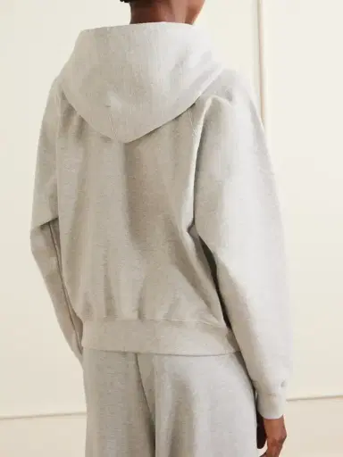 Jil Sander Cropped Cotton-jersey Hoodie | Thumbnail 4 Jil Sander Cropped Cotton-jersey Hoodie | Thumbnail 4