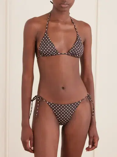 Matteau The String Polka-dot Triangle Bikini Top | Thumbnail 2 Matteau The String Polka-dot Triangle Bikini Top | Thumbnail 2