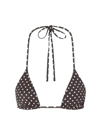 Matteau The String Polka-dot Triangle Bikini Top | Thumbnail 1 Matteau The String Polka-dot Triangle Bikini Top | Thumbnail 1