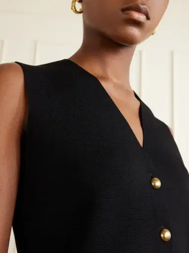 Max Mara Gola Grain De Poudre Vest | Thumbnail 4 Max Mara Gola Grain De Poudre Vest | Thumbnail 4