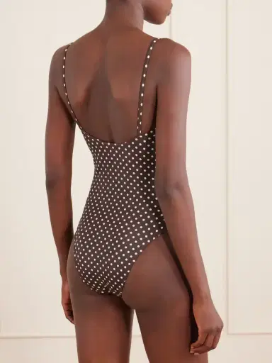 Matteau Petite Square Polka-dot Recycled Swimsuit | Thumbnail 3 Matteau Petite Square Polka-dot Recycled Swimsuit | Thumbnail 3