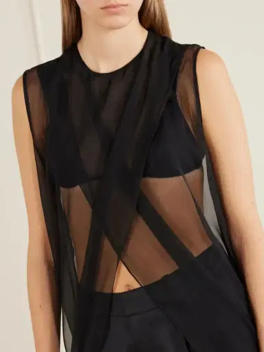 Sharon Wauchob Olga Layered Silk Tank | Thumbnail 4 Sharon Wauchob Olga Layered Silk Tank | Thumbnail 4
