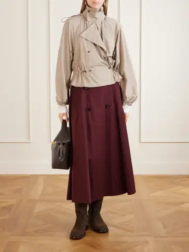 Burberry Cropped Shell Jacket | Thumbnail 2 Burberry Cropped Shell Jacket | Thumbnail 2