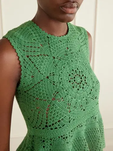 Ulla Johnson Cora Crochet-knit Cotton Top | Thumbnail 5 Ulla Johnson Cora Crochet-knit Cotton Top | Thumbnail 5