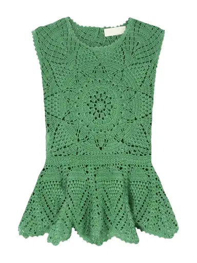 Ulla Johnson Cora Crochet-knit Cotton Top | Thumbnail 1 Ulla Johnson Cora Crochet-knit Cotton Top | Thumbnail 1