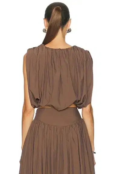 NICHOLAS Nadira Cropped Bubble Top | Thumbnail 3 NICHOLAS Nadira Cropped Bubble Top | Thumbnail 3