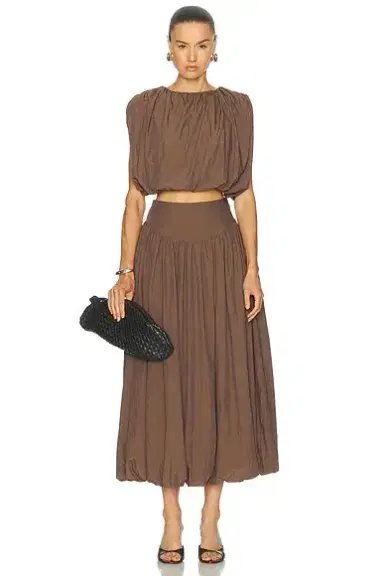 NICHOLAS Nadira Cropped Bubble Top | Thumbnail 4 NICHOLAS Nadira Cropped Bubble Top | Thumbnail 4