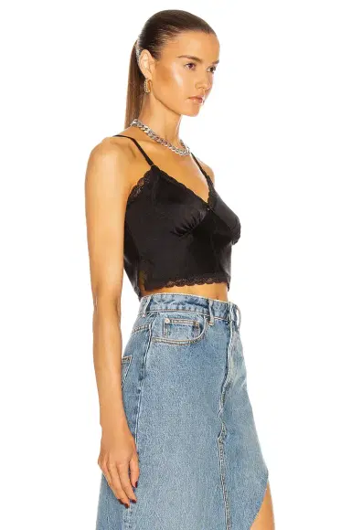 Alexander Wang Lace Trim Fitted Cami Top | Thumbnail 7 Alexander Wang Lace Trim Fitted Cami Top | Thumbnail 7