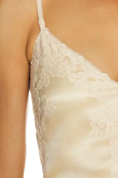 Mirror Palais Lace Silk Midi Dress | Thumbnail 8 Mirror Palais Lace Silk Midi Dress | Thumbnail 8