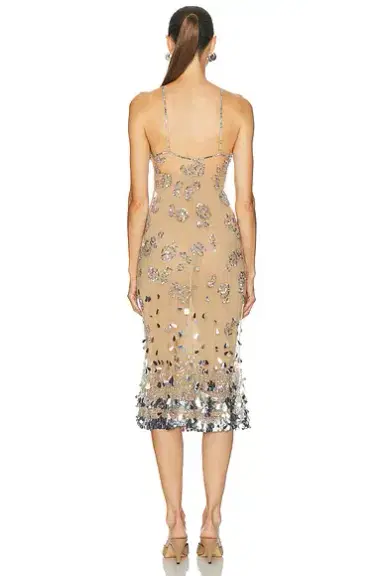 Mirror Palais Diamond Dusty Lady Length Dress | Thumbnail 3 Mirror Palais Diamond Dusty Lady Length Dress | Thumbnail 3