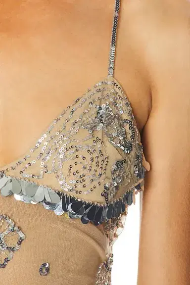 Mirror Palais Diamond Dusty Lady Length Dress | Thumbnail 4 Mirror Palais Diamond Dusty Lady Length Dress | Thumbnail 4