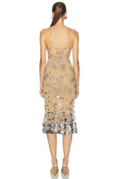 Mirror Palais Diamond Dusty Lady Length Dress | Thumbnail 7 Mirror Palais Diamond Dusty Lady Length Dress | Thumbnail 7