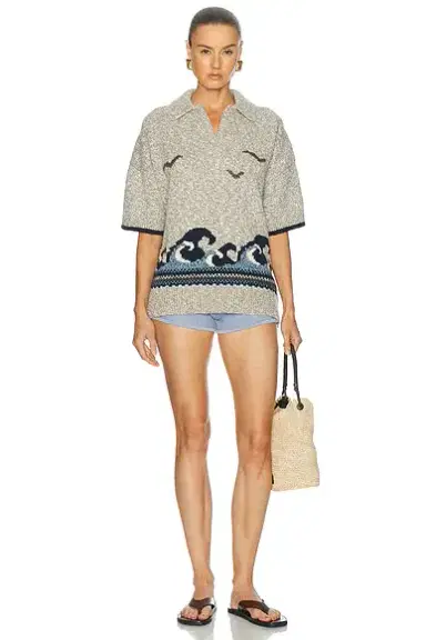 Polo Ralph Lauren Short Sleeve Polo Sweater | Thumbnail 4 Polo Ralph Lauren Short Sleeve Polo Sweater | Thumbnail 4
