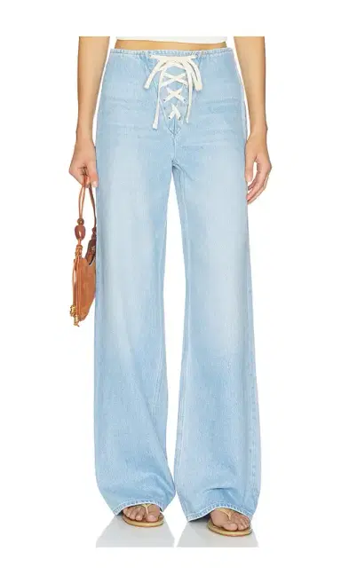Mother The Laced Up Smoothie Sneak Jeans | Thumbnail 13 Mother The Laced Up Smoothie Sneak Jeans | Thumbnail 13