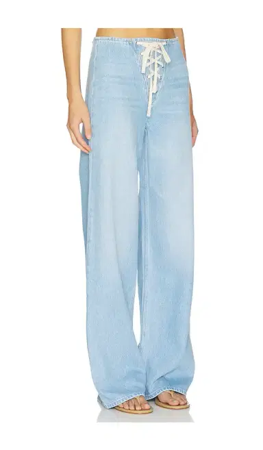 Mother The Laced Up Smoothie Sneak Jeans | Thumbnail 14 Mother The Laced Up Smoothie Sneak Jeans | Thumbnail 14