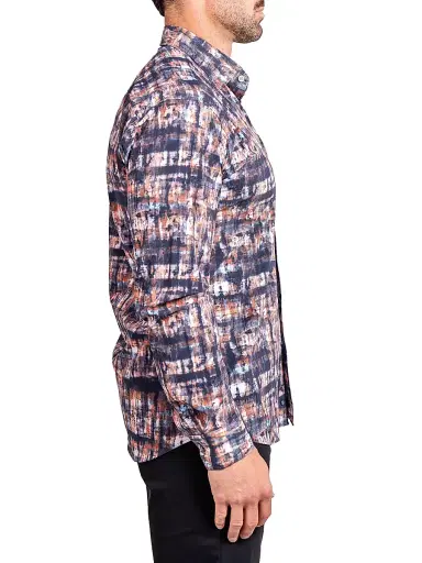 Maceoo Men's Fibonacci Stretch Ascension Shirt - Black | Thumbnail 6 Maceoo Men's Fibonacci Stretch Ascension Shirt - Black | Thumbnail 6