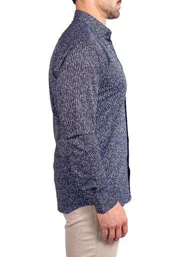 Maceoo Men's Fibonacci Stretch Ascension Shirt - Black | Thumbnail 4 Maceoo Men's Fibonacci Stretch Ascension Shirt - Black | Thumbnail 4