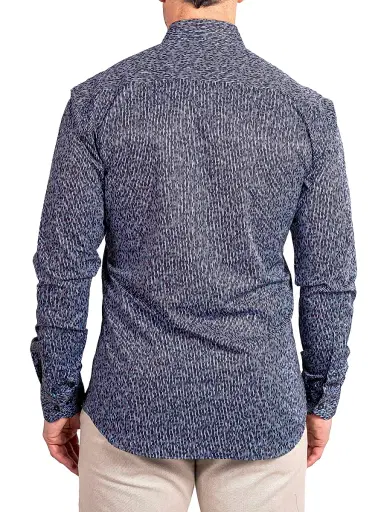 Maceoo Men's Fibonacci Stretch Ascension Shirt - Black | Thumbnail 6 Maceoo Men's Fibonacci Stretch Ascension Shirt - Black | Thumbnail 6