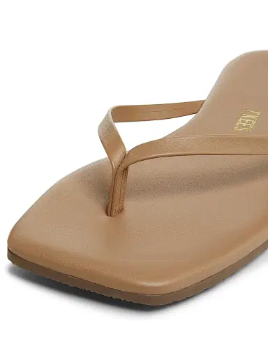 Tkees Women's Square-Toe Lily Leather Sandals - Coco Butter | Thumbnail 5 Tkees Women's Square-Toe Lily Leather Sandals - Coco Butter | Thumbnail 5