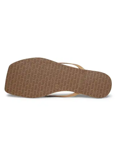 Tkees Women's Square-Toe Lily Leather Sandals - Coco Butter | Thumbnail 6 Tkees Women's Square-Toe Lily Leather Sandals - Coco Butter | Thumbnail 6