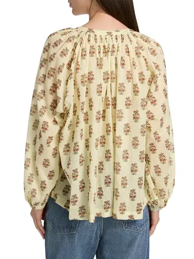 DÔEN Women's Jonie Floral Cotton Top | Thumbnail 5 DÔEN Women's Jonie Floral Cotton Top | Thumbnail 5