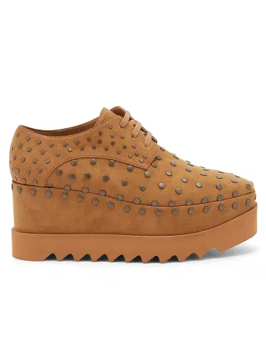 Stella McCartney Women's Elyse 75MM Studded Platform Derbys | Thumbnail 1 Stella McCartney Women's Elyse 75MM Studded Platform Derbys | Thumbnail 1