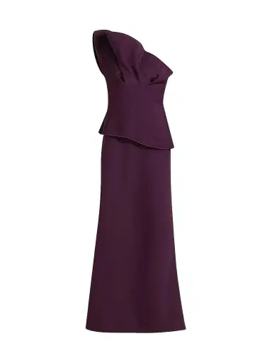 Acler Women's Forever Young Lugano Maxi Dress - Fig | Thumbnail 1 Acler Women's Forever Young Lugano Maxi Dress - Fig | Thumbnail 1