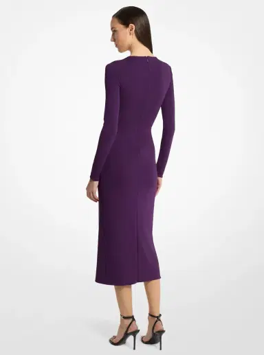 Michael Kors Collection Stretch Matte Jersey Saroung Dress | Thumbnail 2 Michael Kors Collection Stretch Matte Jersey Saroung Dress | Thumbnail 2