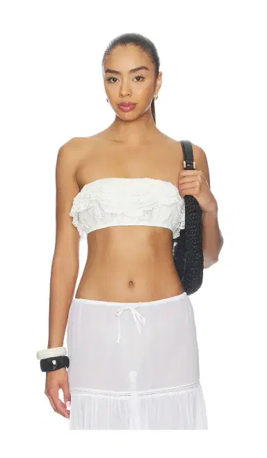 Free People Flirty Frill Bandeau | Thumbnail 1 Free People Flirty Frill Bandeau | Thumbnail 1