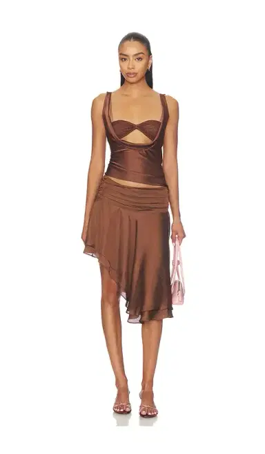 LIONESS Legacy Midi Skirt | Thumbnail 5 LIONESS Legacy Midi Skirt | Thumbnail 5