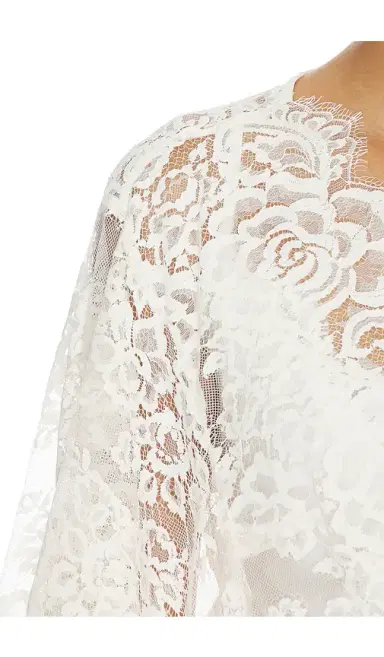 homebodii Peyton Short Lace Robe | Thumbnail 5 homebodii Peyton Short Lace Robe | Thumbnail 5