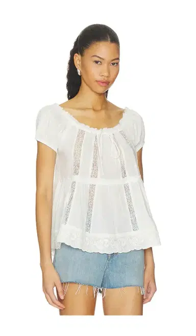 For Love & Lemons Breezy Cotton Top | Thumbnail 2 For Love & Lemons Breezy Cotton Top | Thumbnail 2